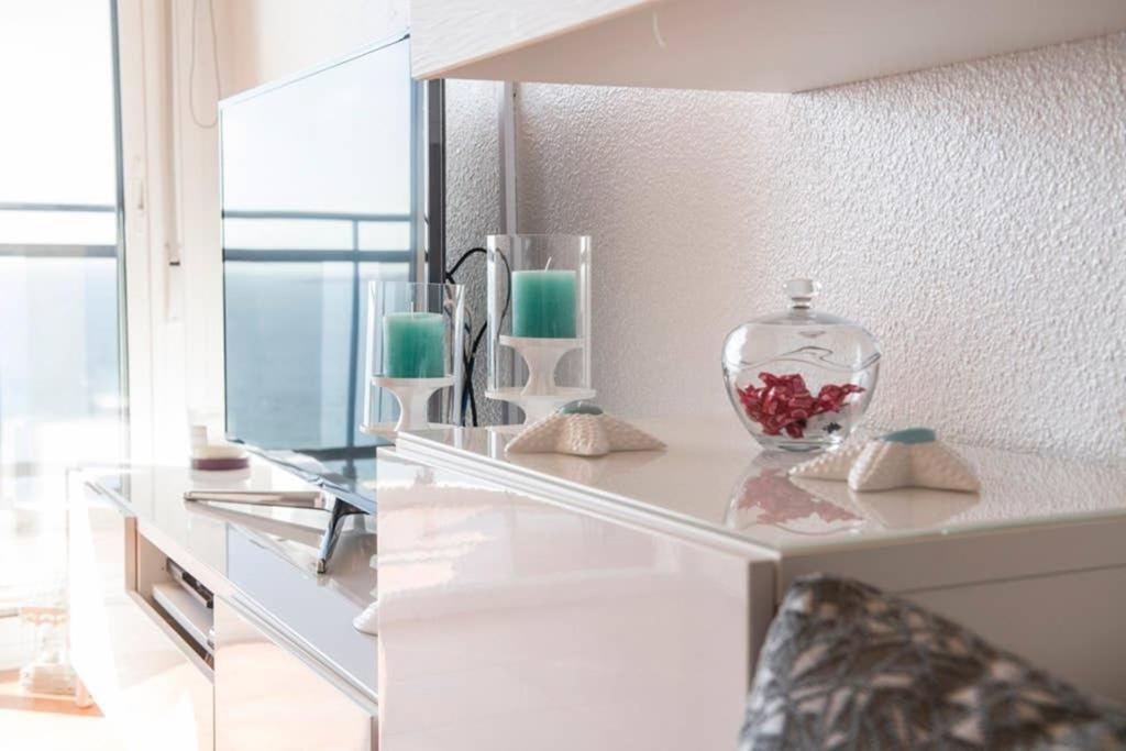 Precioso Apartamento Frente Al Mar Santa Pola Exteriör bild