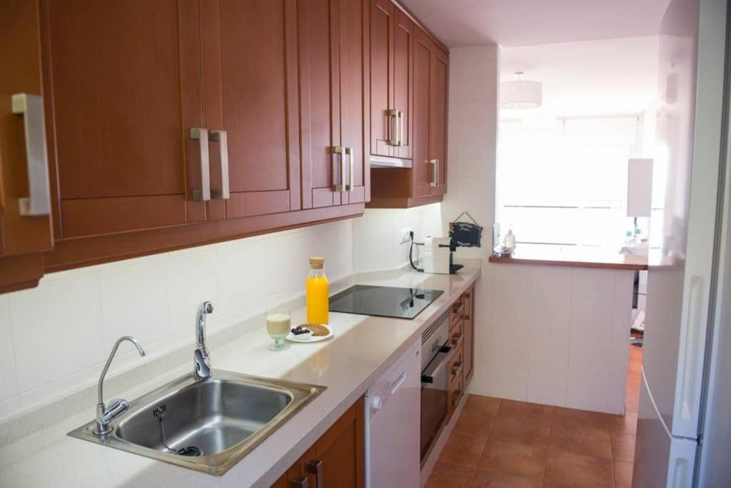 Precioso Apartamento Frente Al Mar Santa Pola Exteriör bild