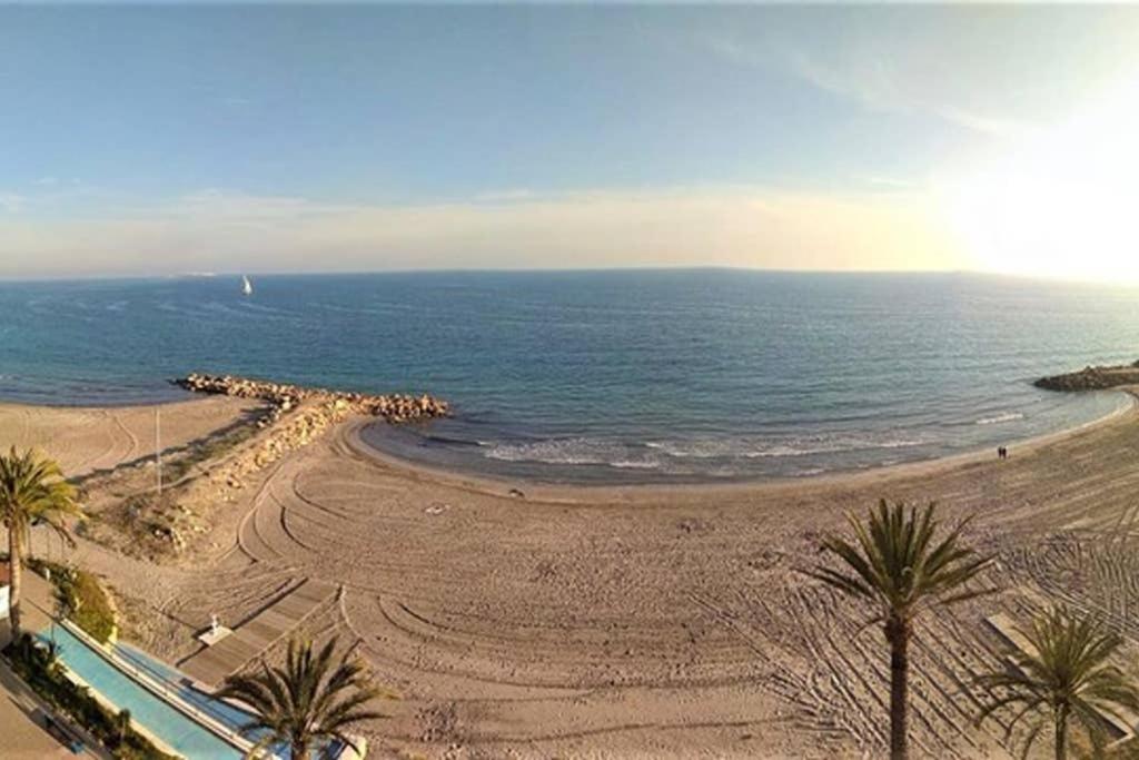 Precioso Apartamento Frente Al Mar Santa Pola Exteriör bild